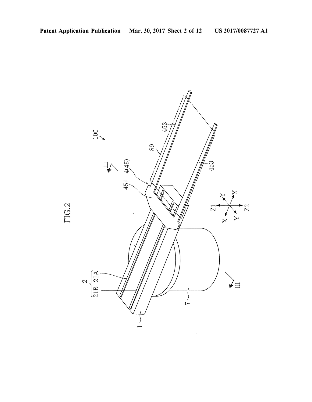 CONVEYING APPARATUS AND CONVEYING SYSTEM WITH CANT SURFACES - diagram, schematic, and image 03