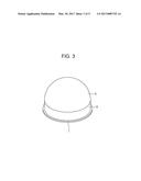 INJECTION MOLD, MOLD COMPONENT, METHOD FOR MANUFACTURING MOLDED ARTICLE,     AND METHOD FOR MANUFACTURING DOME-TYPE COVER diagram and image