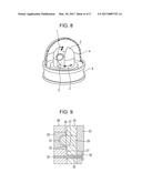 INJECTION MOLD, MOLD COMPONENT, METHOD FOR MANUFACTURING MOLDED ARTICLE,     AND METHOD FOR MANUFACTURING DOME-TYPE COVER diagram and image