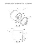 COMPOSITE LAYUP TOOLS FOR AIRCRAFT FUSELAGE BARRELS, METHODS OF ASSEMBLING     THE LAYUP TOOLS, AND AIRCRAFT FUSELAGE BARREL SECTIONS FORMED UTILIZING     THE LAYUP TOOLS diagram and image