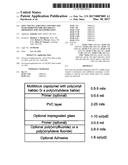 SOFT TOUCH LAMINATES CONSTRUCTED WITH IMPROVED FIRE RETARDANT PROPERTIES     FOR TRANSPORTATION diagram and image