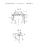 ELECTRONIC DEVICE, LIQUID EJECTING HEAD, AND ELECTRONIC DEVICE     MANUFACTURING METHOD diagram and image