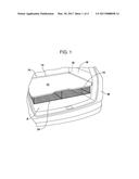 PACKAGE TRAY ASSEMBLY INCLUDING HIDDEN EXPANDABLE STORAGE SYSTEM diagram and image