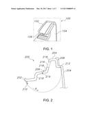 INTEGRATED CENTER CONSOLE LATCH OPENING CLOSE-OUT FEATURE diagram and image