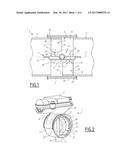 Element of an Exhaust Line Comprising Valve with Added Stoppers diagram and image