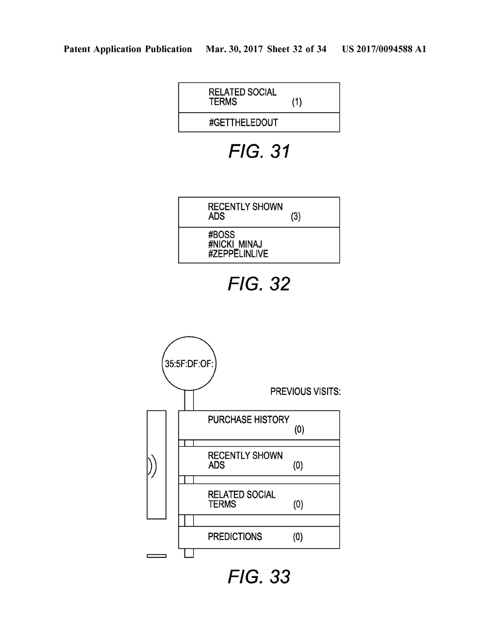 Systems and Methods for Mediating Representations Allowing Control of     Devices Located in an Environment Having Broadcasting Devices - diagram, schematic, and image 33