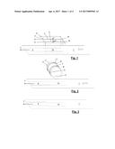 METHOD FOR OBTAINING ONE OR A NUMBER OF STRIPS OF A BAND MATERIAL AND A     CUTTING DIE FOR PUTTING THE METHOD INTO PRACTICE diagram and image