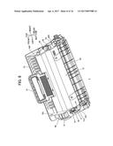 DEVELOPING CARTRIDGE INCLUDING PROTRUSION POSITIONED AT OUTER SURFACE OF     CASING diagram and image