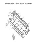 DEVELOPING CARTRIDGE INCLUDING PROTRUSION POSITIONED AT OUTER SURFACE OF     CASING diagram and image