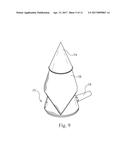 DEVICE FOR AND METHOD OF MAKING EDIBLE CONE-SHAPED CONTAINERS diagram and image