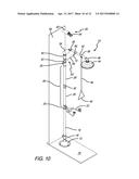 EMERGENCY SHOWER WITH IMPROVED VALVE ACTUATION diagram and image