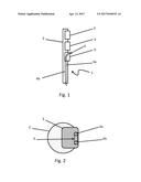 ELECTROCATHETER WITH ELECTRODES AT LEAST PARTIALLY MADE FROM PLASTIC     MATERIAL diagram and image