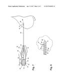 SELF-CONTAINED, SELF-PIERCING, SIDE-EXPELLING MARKING APPARATUS diagram and image