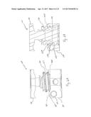 Methods and Apparatuses for Vertebral Body Distraction and Fusion     Employing a Coaxial Screw Gear Sleeve Mechanism diagram and image