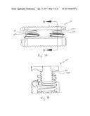 Methods and Apparatuses for Vertebral Body Distraction and Fusion     Employing a Coaxial Screw Gear Sleeve Mechanism diagram and image