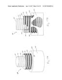 Methods and Apparatuses for Vertebral Body Distraction and Fusion     Employing a Coaxial Screw Gear Sleeve Mechanism diagram and image