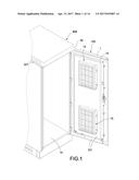 HIDDEN-LOCK DOOR PANEL AND CONTAINING DEVICE HAVING THE SAME diagram and image