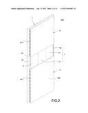 HIDDEN-LOCK DOOR PANEL AND CONTAINING DEVICE HAVING THE SAME diagram and image