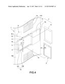 HIDDEN-LOCK DOOR PANEL AND CONTAINING DEVICE HAVING THE SAME diagram and image