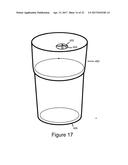 COSMETIC MAKEUP SPONGE/BLENDER CONTAINER diagram and image