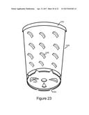 COSMETIC MAKEUP SPONGE/BLENDER CONTAINER diagram and image