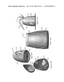 COSMETIC MAKEUP SPONGE/BLENDER CONTAINER diagram and image