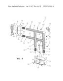 TENSIONED PROJECTION SCREEN ASSEMBLY diagram and image