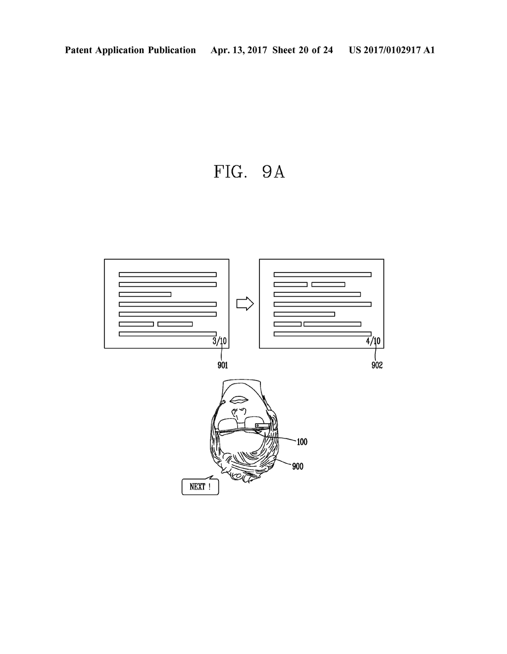 DISPLAY DEVICE AND METHOD OF OPERATING THE SAME - diagram, schematic, and image 21