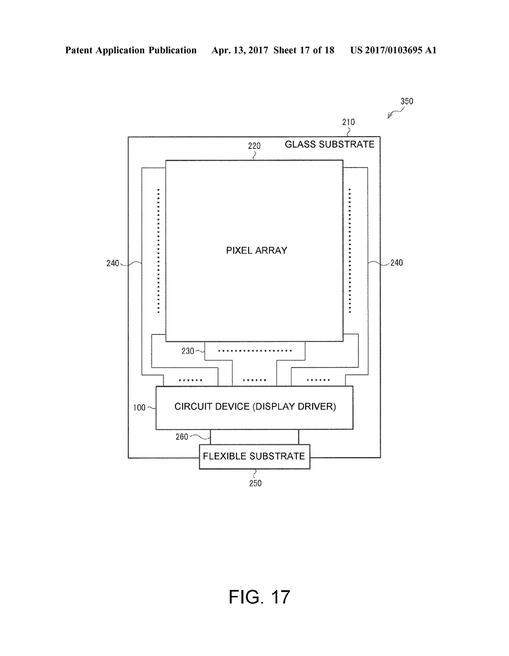 CIRCUIT DEVICE, ELECTRO-OPTICAL APPARATUS, AND ELECTRONIC INSTRUMENT - diagram, schematic, and image 18