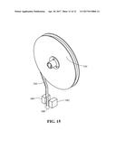 RIBBON TRAINABLE AROUND A TAKE-UP DEVICE AND A SYSTEM DEPLOYING SUCH A     RIBBON diagram and image