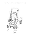 WHEEL ASSEMBLIES FOR A STROLLER diagram and image
