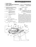 ARRANGEMENT FOR OPENING AND CLOSING AN OPENING IN AN INTERIOR TRIM PIECE     OF A VEHICLE diagram and image