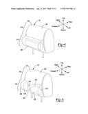 VEHICLE SEAT WITH HEAD AND NECK SUPPORT diagram and image