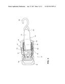 RATCHET TIE DOWN INCORPORATING A STANDARD INTERFACE PLATE CONNECTION diagram and image