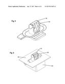 Fastener Clip Over a Carrier Secured with Hooks diagram and image