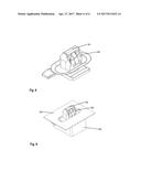 Fastener Clip Over a Carrier Secured with Barbs diagram and image