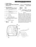 Moveable internal shock-absorbing energy dissipation padding in an     autonomous vehicle diagram and image