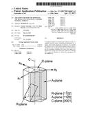 TREATMENT METHOD FOR MODIFYING THE REFLECTED COLOUR OF A SAPPHIRE MATERIAL     SURFACE diagram and image