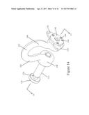 SHACKLE WITH CAPTURED PIN ASSEMBLY diagram and image