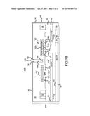 CIRCUIT PACKAGE WITH BOND WIRES TO PROVIDE INTERNAL SHIELDING BETWEEN     ELECTRONIC COMPONENTS diagram and image