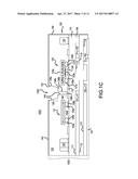 CIRCUIT PACKAGE WITH BOND WIRES TO PROVIDE INTERNAL SHIELDING BETWEEN     ELECTRONIC COMPONENTS diagram and image