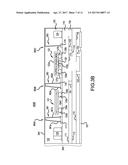 CIRCUIT PACKAGE WITH BOND WIRES TO PROVIDE INTERNAL SHIELDING BETWEEN     ELECTRONIC COMPONENTS diagram and image