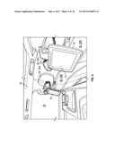 VEHICLE ENTERTAINMENT CENTER ASSEMBLY WITH HANGER diagram and image