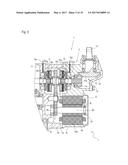 TRANSAXLE AND MOTOR UNIT FOR HYBRID VEHICLE diagram and image