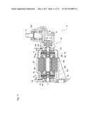 TRANSAXLE AND MOTOR UNIT FOR HYBRID VEHICLE diagram and image