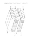 PALLET FOR SUPPORTING AND STACKING ROLLS OF MATERIAL diagram and image