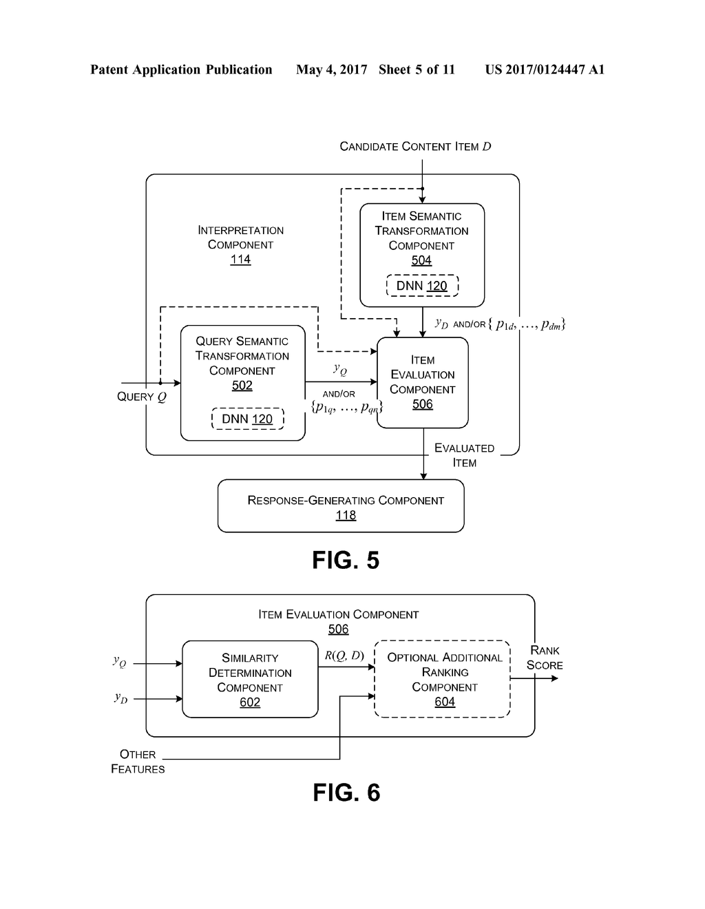 Identifying Relevant Content Items using a Deep-Structured Neural Network - diagram, schematic, and image 06