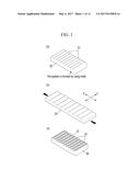 METHOD FOR MANUFACTURING ELECTRODE STRUCTURE FOR FLEXIBLE ENERGY STORAGE     DEVICE, ELECTRODE STRUCTURE MANUFACTURED THEREBY, AND ENERGY STORAGE     DEVICE INCLUDING SAME diagram and image