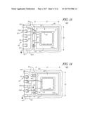 PACKAGED ELECTRONIC DEVICE HAVING INTEGRATED ANTENNA AND LOCKING STRUCTURE diagram and image