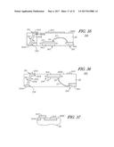 PACKAGED ELECTRONIC DEVICE HAVING INTEGRATED ANTENNA AND LOCKING STRUCTURE diagram and image